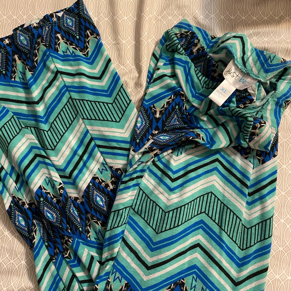 Chevron maxi skirt